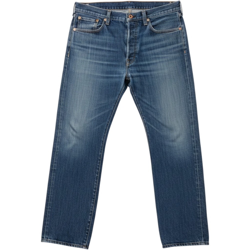 Levis 501 Original Straight Leg Mens Denim Button Fly Jeans W40 L32 005010635
